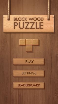 Block Wood Puzzle for kids - Screenshot 1