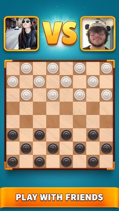 Checkers Clash: Online Game - Screenshot 1