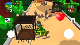 Obeebok Lux: 3D Platformer Run - Screenshot 1