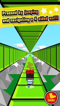 Four Sided Wall Dash - Screenshot 1