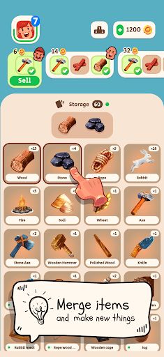 Alchemy Craftsman Loot & Merge - Screenshot 3