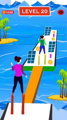 High heels 3d run dancing race - Screenshot 4