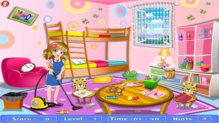 girls cleaning games - Screenshot 2