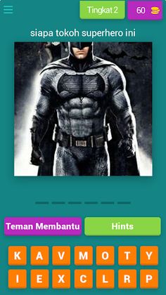 tebak gambar tokoh super hero - Screenshot 3
