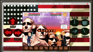 BitBashed: Clinton vs Trump - Screenshot 1