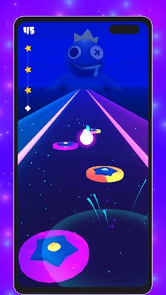 Rainbow Friends FNF Tiles Beat - Screenshot 2