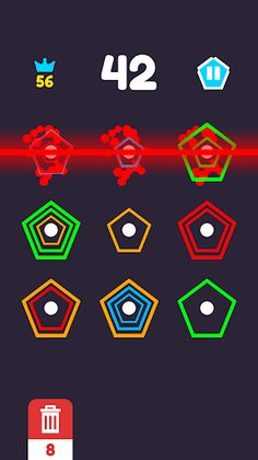 PENTAGON : Match 3 KING - Screenshot 2