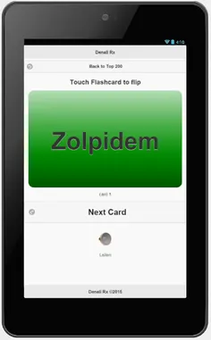 200 Pharmacy Drugs Flashcards - Screenshot 1