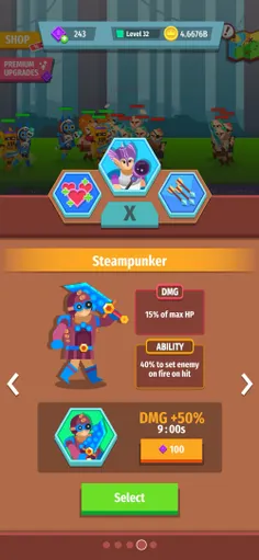 Gear for Heroes - Screenshot 2