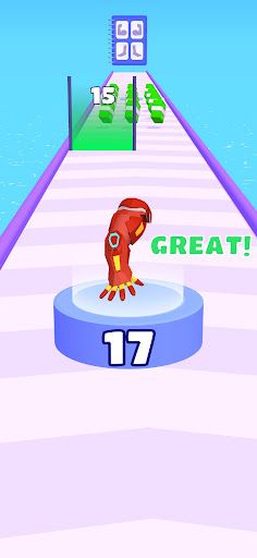 Body parts runner - Screenshot 3