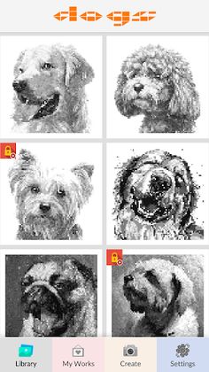 Dogs Pixel Art - Screenshot 1