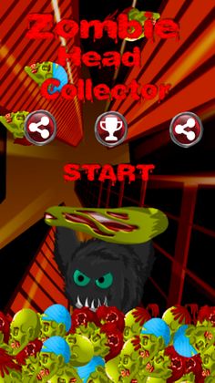 Zombie Head Collector - Screenshot 1