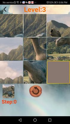 Dinosaur World&Jurassic jigsaw - Screenshot 2