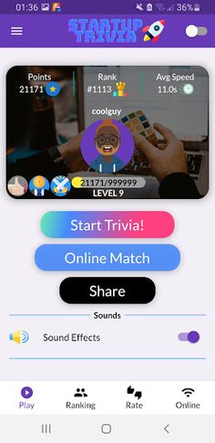 Startup Trivia - Screenshot 2