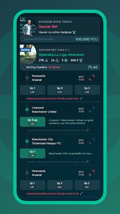 Fudbal.Live - Screenshot 3