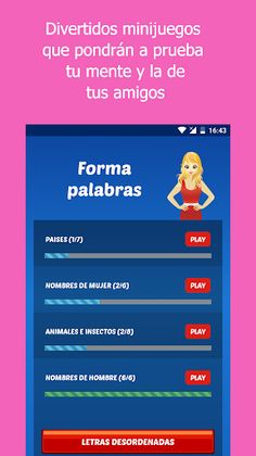 Forma palabras - Screenshot 1