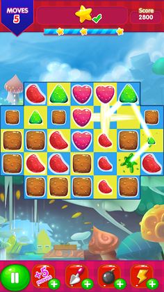 Gummy Sweet Jellies Mash - Screenshot 2
