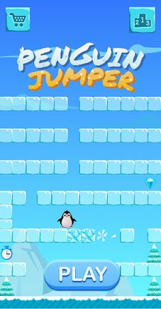 Penguin Jumper - Jumping Game - Screenshot 1
