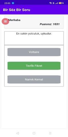 Bir Söz Bir Soru - Screenshot 3