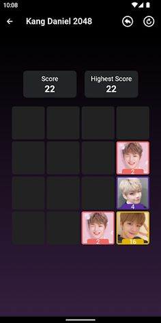 Kang Daniel 2048 Game - Screenshot 4