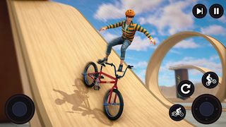 BMX Bicycle: Mad Stunts Space - Screenshot 2