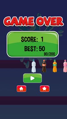 Bottle Jump 2D : bottle flip - Screenshot 1