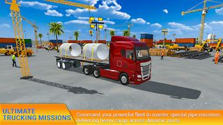 US Cargo Truck Driver Games 3D - Screenshot 1