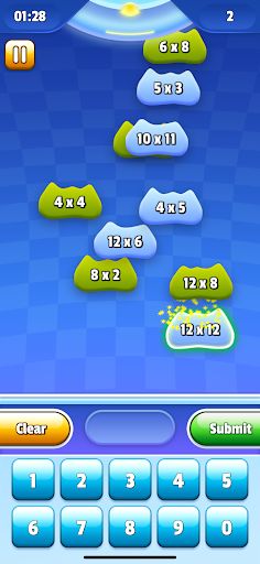 Mathletix Multiplication - Screenshot 2