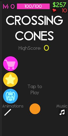 Crossing Cones - Screenshot 1
