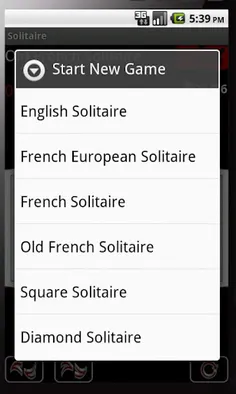 Solitaire - Screenshot 1