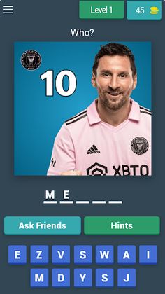 Football Quiz: Guess The Name - Screenshot 1