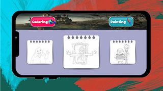 Wednesday Addams coloring - Screenshot 2