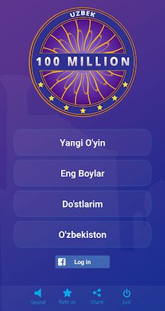 Uzbek Viktorina 2023 - Million - Screenshot 1