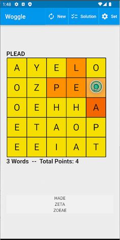 Woggle Practice USA - Screenshot 3