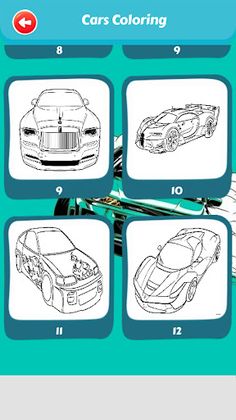 Cars Coloring - Screenshot 1