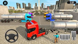 Oil Tanker Truck Driving Sim - Screenshot 1