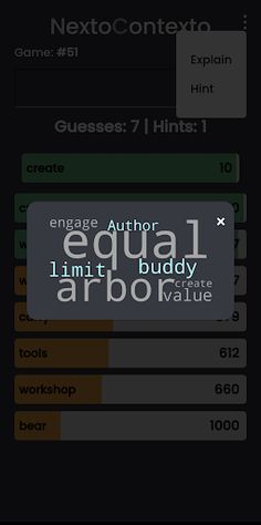 NextoContexto - Screenshot 2