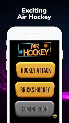 Air Hockey : Solo, Multiplayer - Screenshot 1