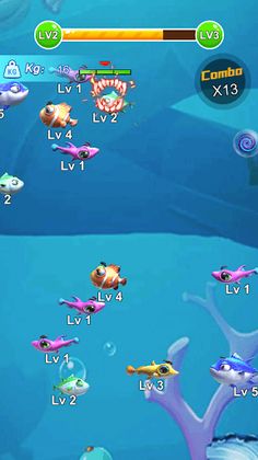 Hungry Fish 3D Hyper Evolution - Screenshot 4