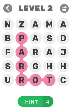 Word Search Game - Found Hide  - Screenshot 2