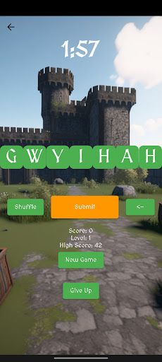Medieval Word Twister - Screenshot 2
