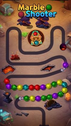 Marble Shooter: Ancient Jungle - Screenshot 3