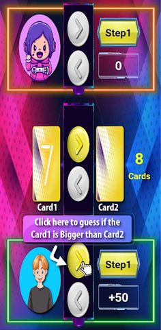 Bigger Smaller Guess - Screenshot 2