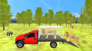 Zoo Animals Transport Truck 3D - Screenshot 1