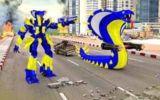Snake Robot Car Transform Game - Screenshot 1