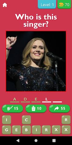 Guess The Singer By Picture - Screenshot 1