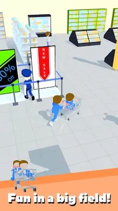 Shopping Cart Running - Screenshot 3