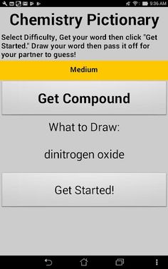 Chemistry Picture Guesser - Screenshot 2
