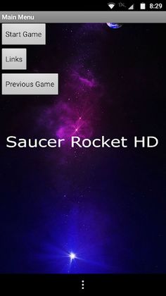 Saucer Rocket HD - Screenshot 1