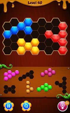 Hexagon Block Puzzle Game - Screenshot 1